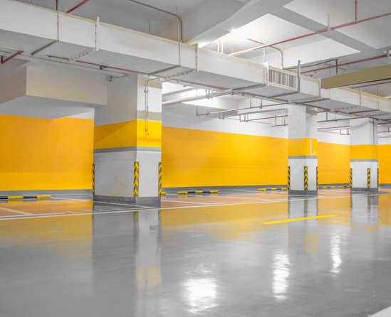 ¿Cuanto puesta el m2 de pintura epoxi para un parking y garajes interior y exterior en Vilamacolum?